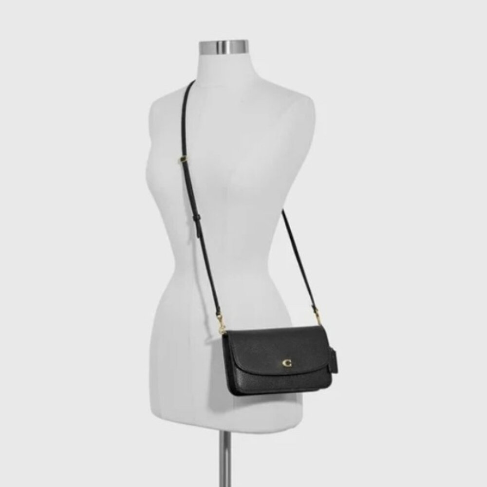 NWT NIB Coach Hayden Pebbled Leather Crossbody Black